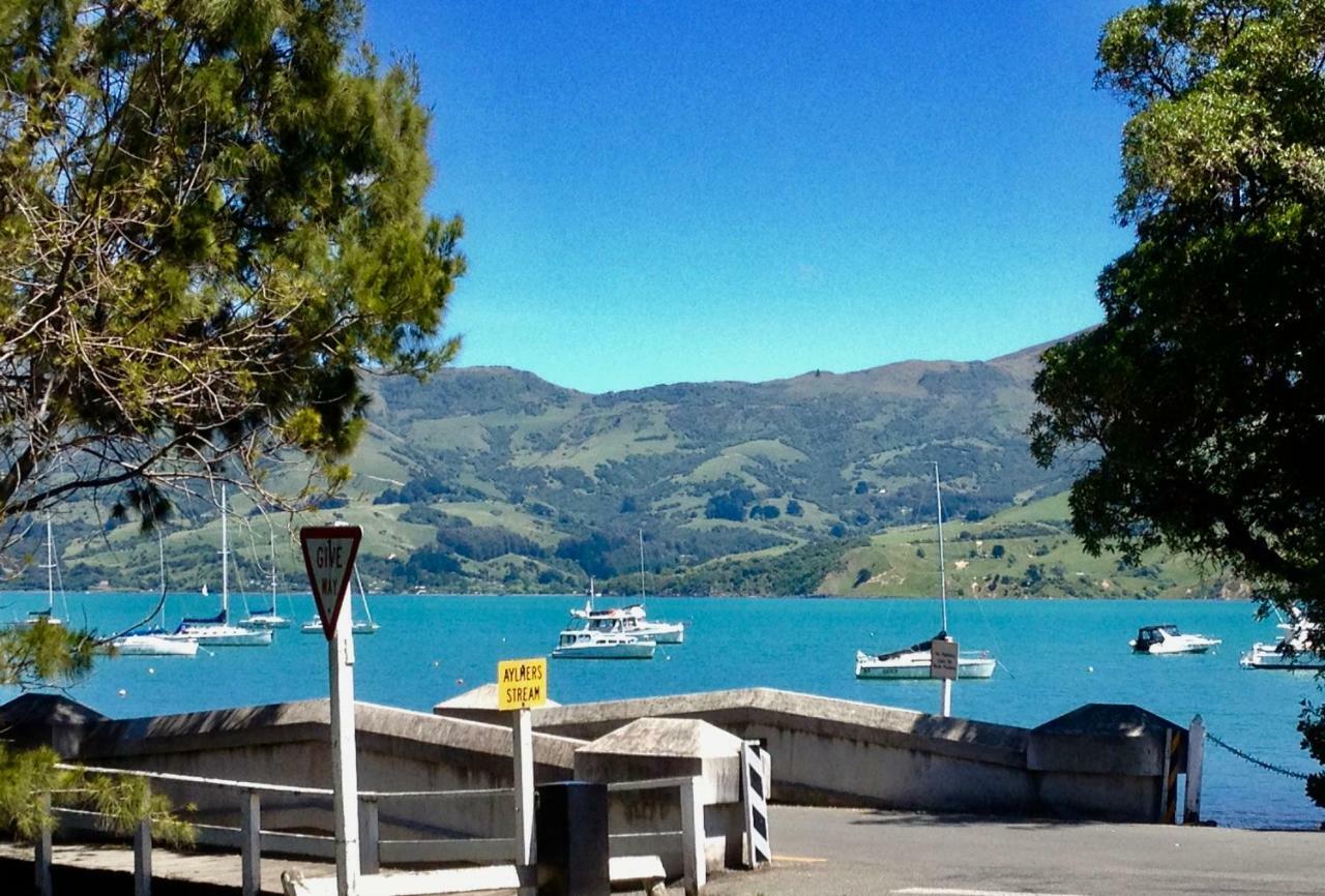 Bruce Waterfront Apartments Akaroa Dış mekan fotoğraf