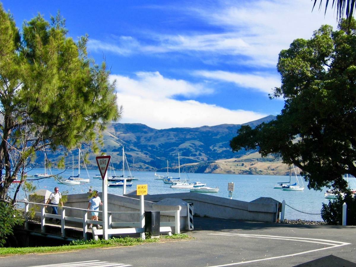 Bruce Waterfront Apartments Akaroa Dış mekan fotoğraf